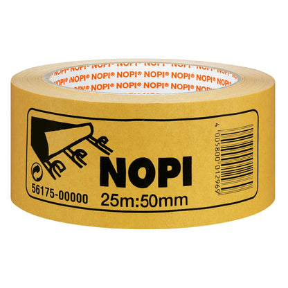 tesa NOPI Doppelseitige Klebebänder, weiß 25 m x 50 mm