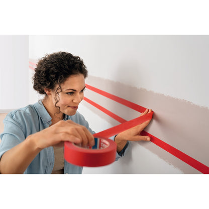 tesa Excellent Malerband, rot – Anwendung