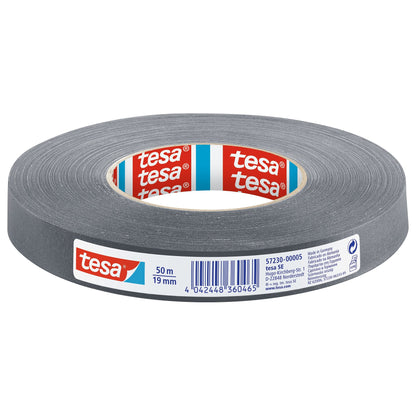 tesa 57230 Gewebeband extra Power Perfect, 50 m x 19 mm grau