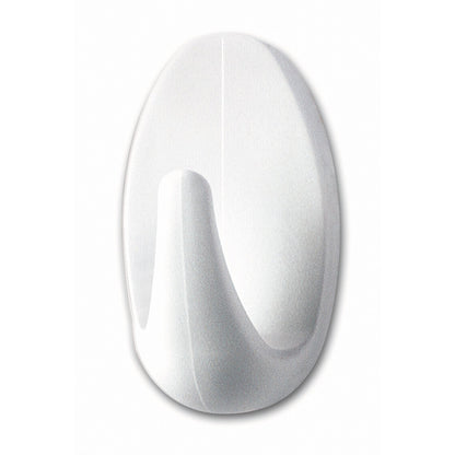 tesa Powerstrips Haken Small Oval weiß