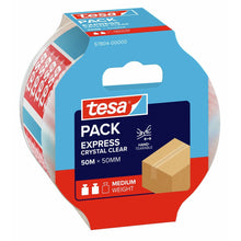 tesapack EXPRESS, 50 m x 50 mm, transparent