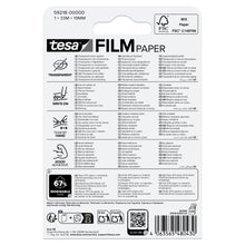 tesafilm PAPER, transparent, im Blister, 33 m x 19 mm