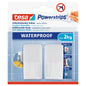 tesa Powerstrips Waterproof Haken WAVE, weiß