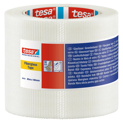 tesa Professional 60101 Glasfaser-Gewebeband 45 m x 100 mm