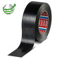 tesa 60462 Duct Tape mit recyceltem Träger schwarz, 50 m x 50 mm