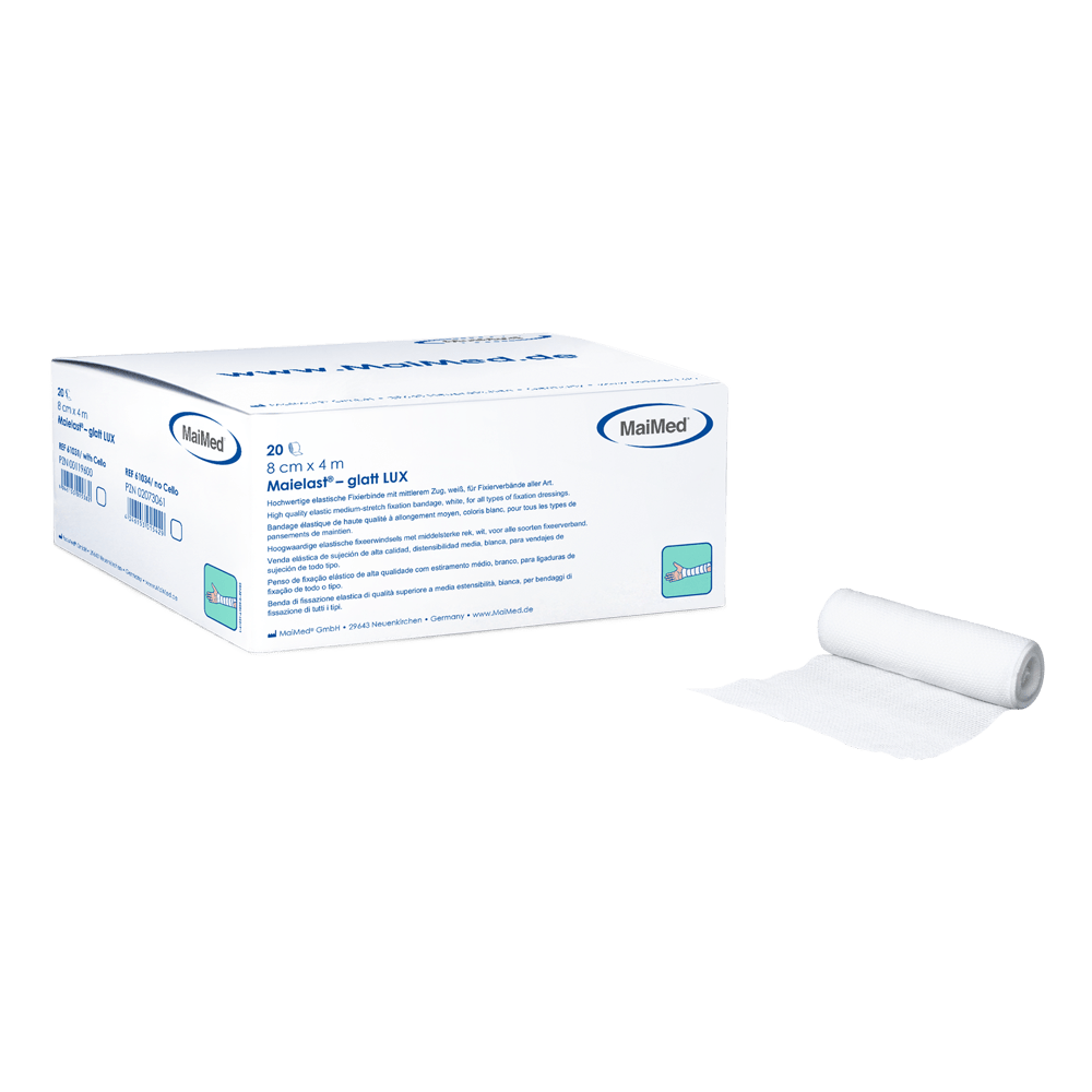 Maielast-glatt LUX Cello Elastische Fixierbinden, 20 St./Box