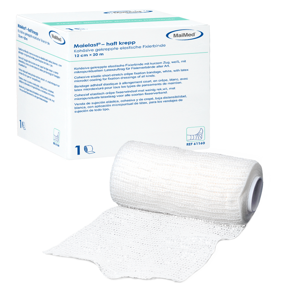 Maielast-haft krepp Elastic fixing bandage, 1 piece/box