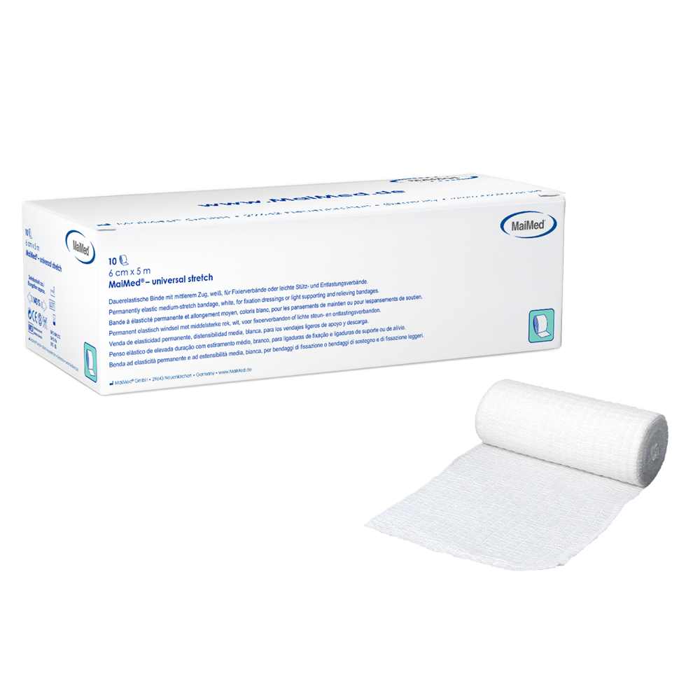 MaiMed-universal stretch, ohne Cello Dauerelastische Binde zu 10 St./Box