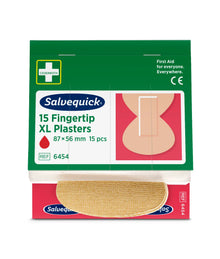Xl fingertip textilpflaster, 15 stück/mine  | Packung (15 Stück)