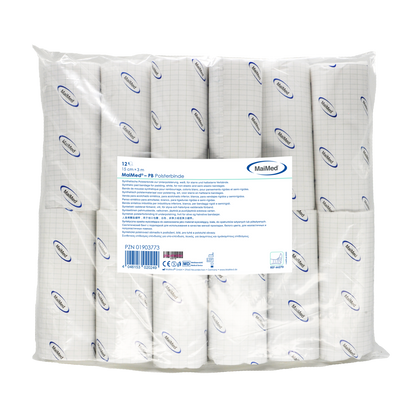 MaiMed-PB Synthetic padding bandage of 12 pieces/polybag