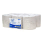 A pack of Scott® EXTRA STRONG towels from Kimberly-Clark GmbH contains six white rolls, each rolled as a single sheet and neatly packed in a box, with clear labeling for easy product identification.