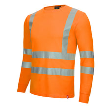 NITRAS MOTION TEX VIZ, high-visibility long-sleeved shirt