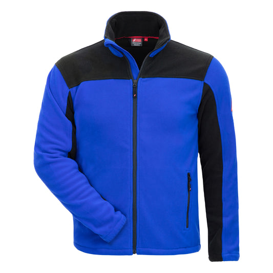 NITRAS MOTION TEX PLUS, Fleece-Jacke, königsblau / schwarz