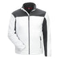 NITRAS MOTION TEX PLUS, Fleece-Jacke, weiß / grau
