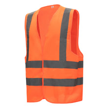 NITRAS Warnweste, neonorange, EN ISO 13688, EN ISO 20471 Polyester: 100% | Packung (1 Stück)