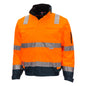 NITRAS MOTION TEX VIZ PLUS, Warn-Pilotenjacke, neonorange / marineblau