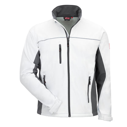 NITRAS MOTION TEX LIGHT, Softshelljacke, weiß / grau
