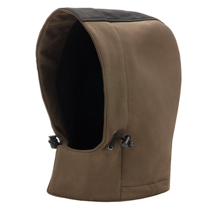 NITRAS abnehmbare Kapuze, braun / schwarz, OEKO-TEX  Polyester: 94%; Elasthan: 6% | Packung (1 Stück)