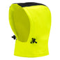 NITRAS removable hood, neon yellow / black, OEKO-TEX polyester: 100% | Pack (1 piece)