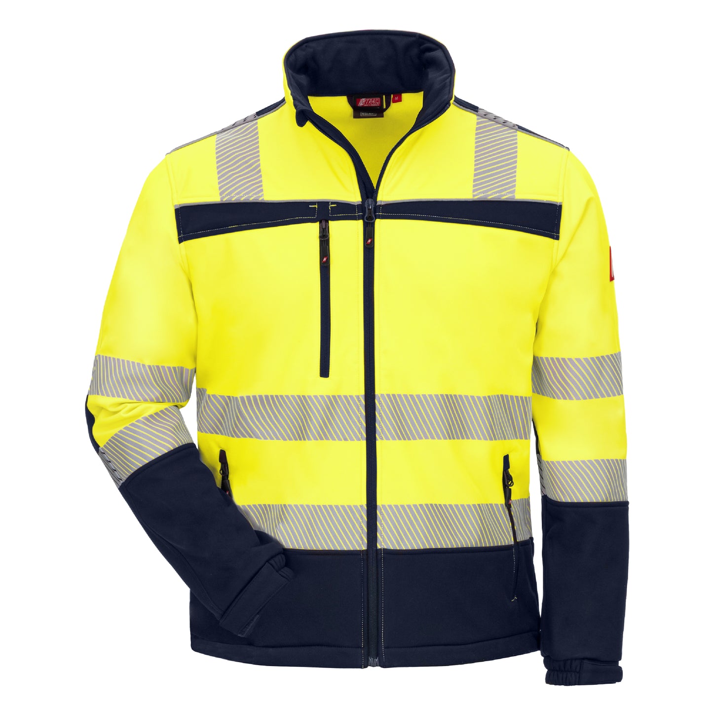 NITRAS MOTION TEX VIZ, Warn-Softshelljacke
