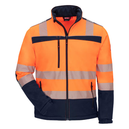 NITRAS MOTION TEX VIZ, Warn-Softshelljacke