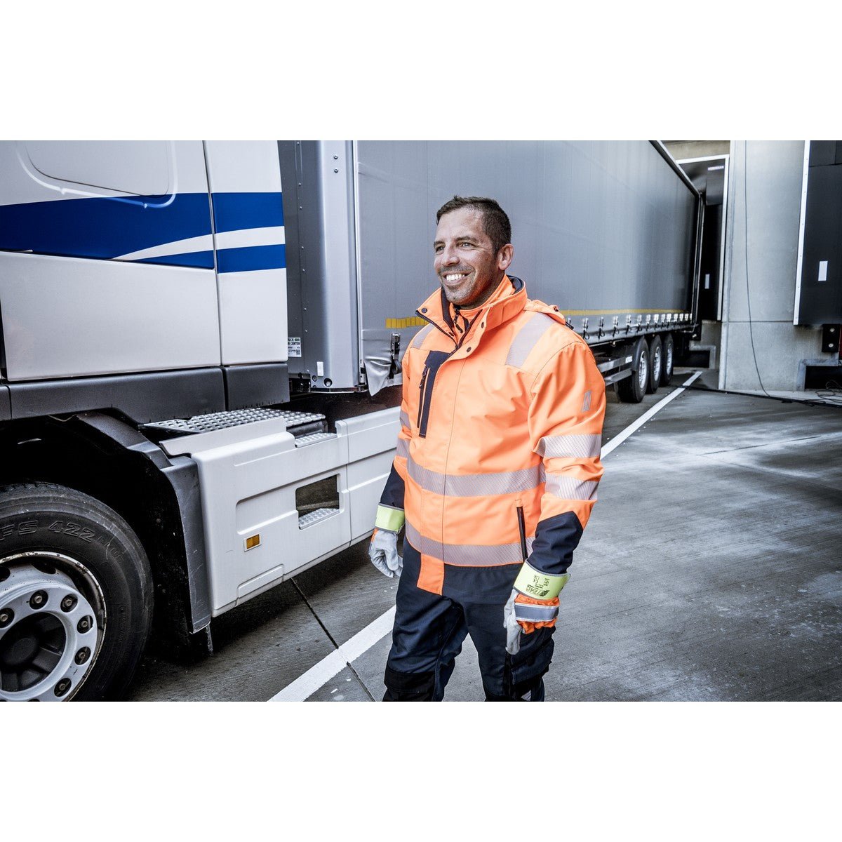 NITRAS MOTION TEX VIZ PLUS, Warn-Multifunktionsjacke