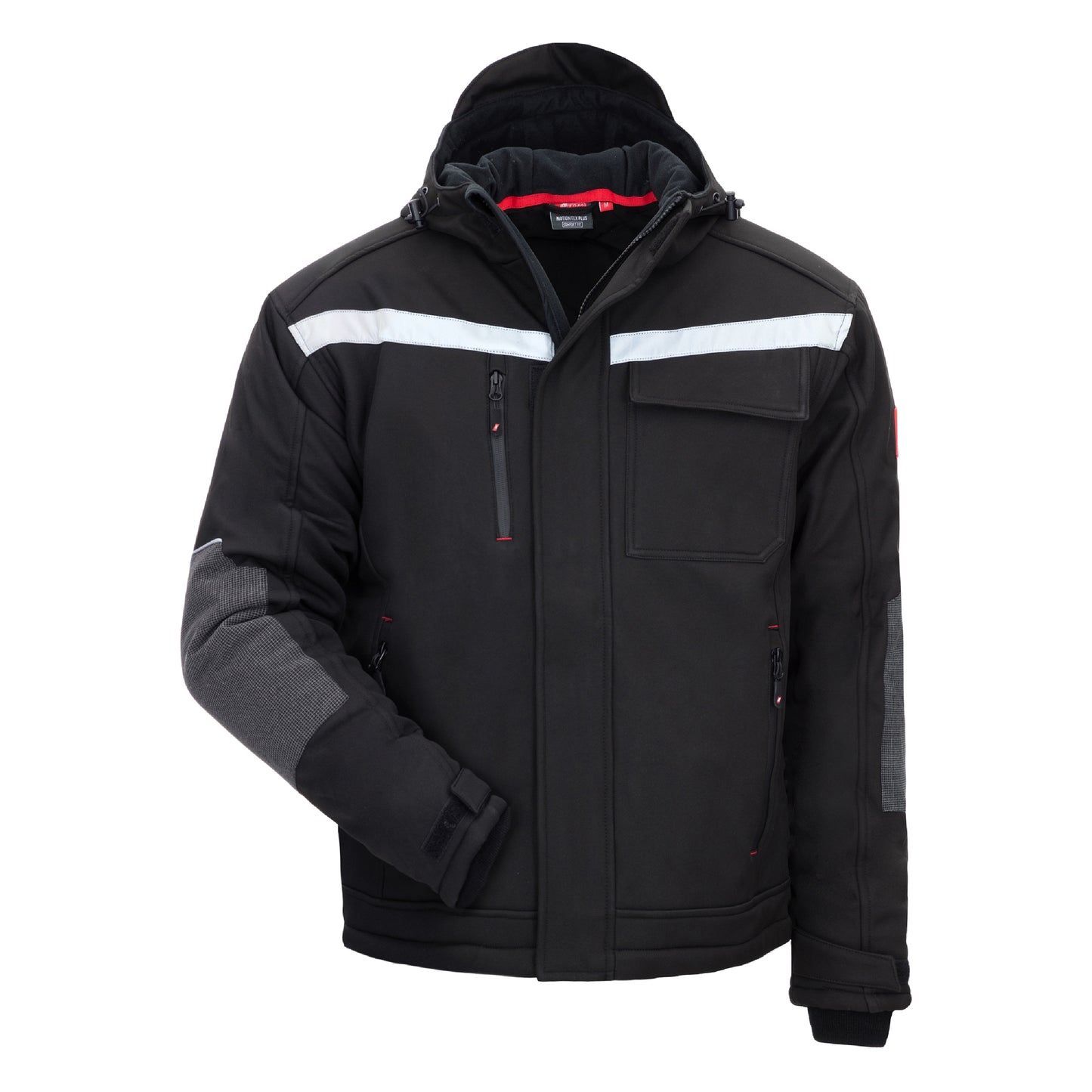 NITRAS MOTION TEX PLUS, Winterjacke, schwarz