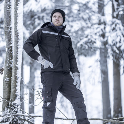 NITRAS MOTION TEX PLUS, Winterjacke, schwarz