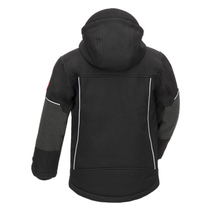 NITRAS MOTION TEX KIDS, Softshelljacke, schwarz