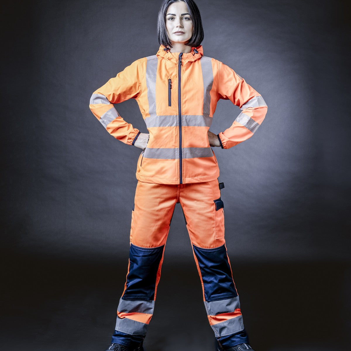 NITRAS MOTION TEX VIZ, Warn-Windbreaker