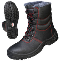 NITRAS BASIC STEP MID+ W, S3 CI Sicherheitswinterstiefel, halbhoch, schwarz