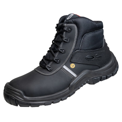NITRAS UTILITY STEP MID, S3L CI FO SR safety boots, black