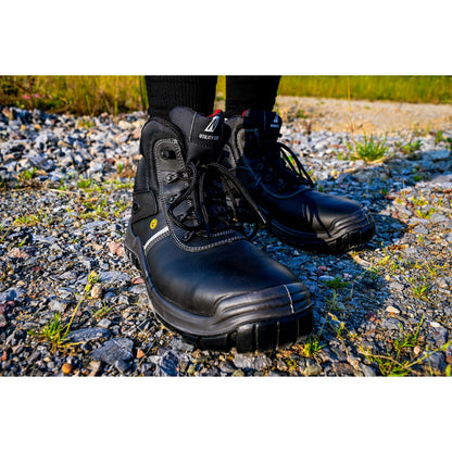 NITRAS UTILITY STEP MID, S3L CI FO SR safety boots, black