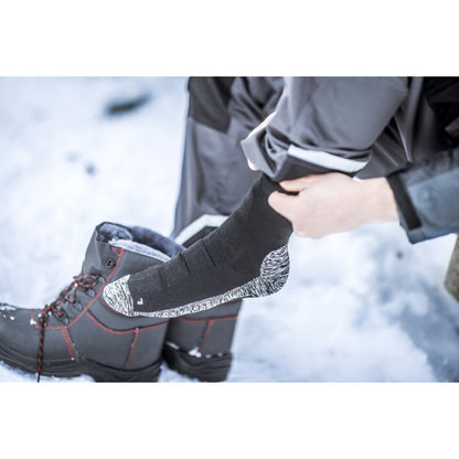 NITRAS winter socks, black