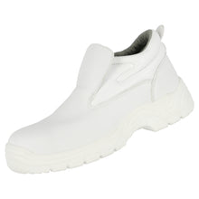 NITRAS CLEAN STEP MID SL, S2 safety slippers, white