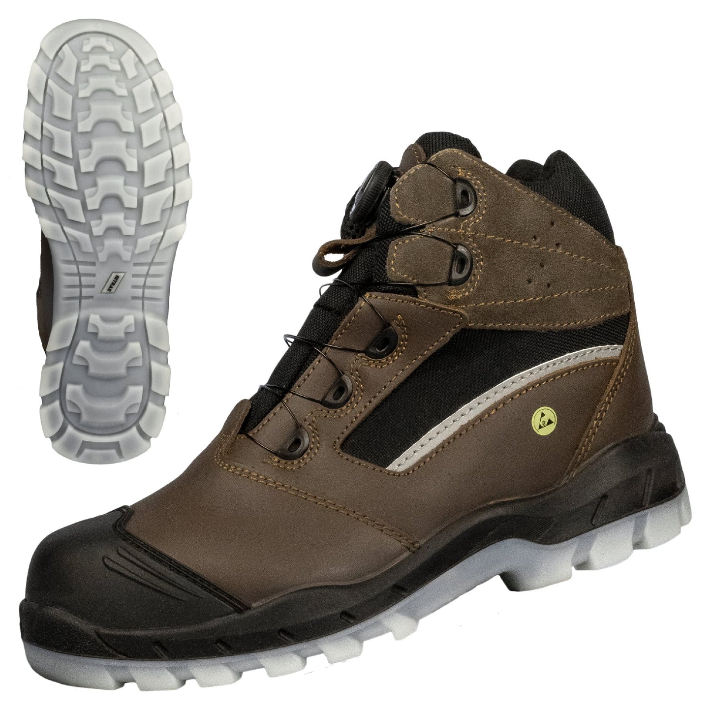 NITRAS TOUGH STEP MID FIT, S7S CI FO SR safety boots, mid-height