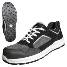 NITRAS CLASSIC STEP, S1P Sicherheitshalbschuhe, grau / schwarz