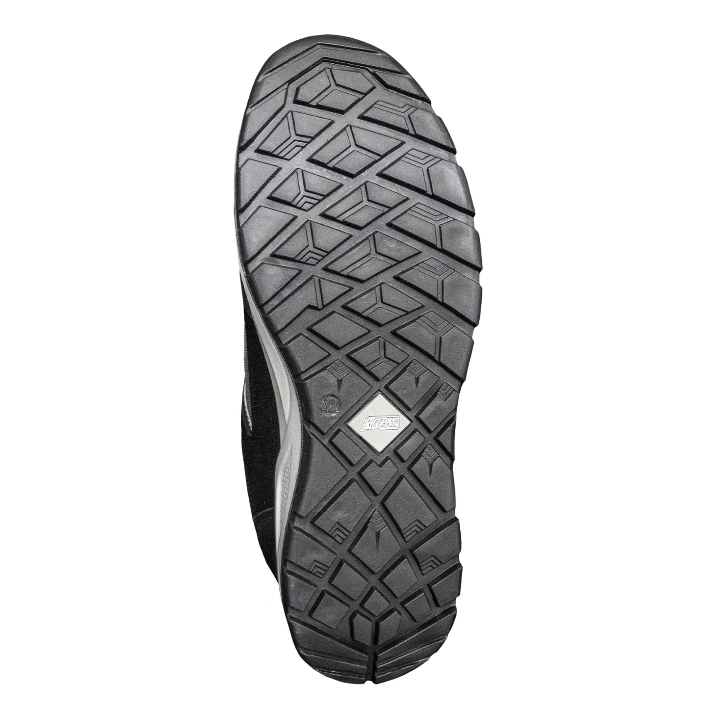 NITRAS CLASSIC STEP, S1P Sicherheitshalbschuhe, grau / schwarz