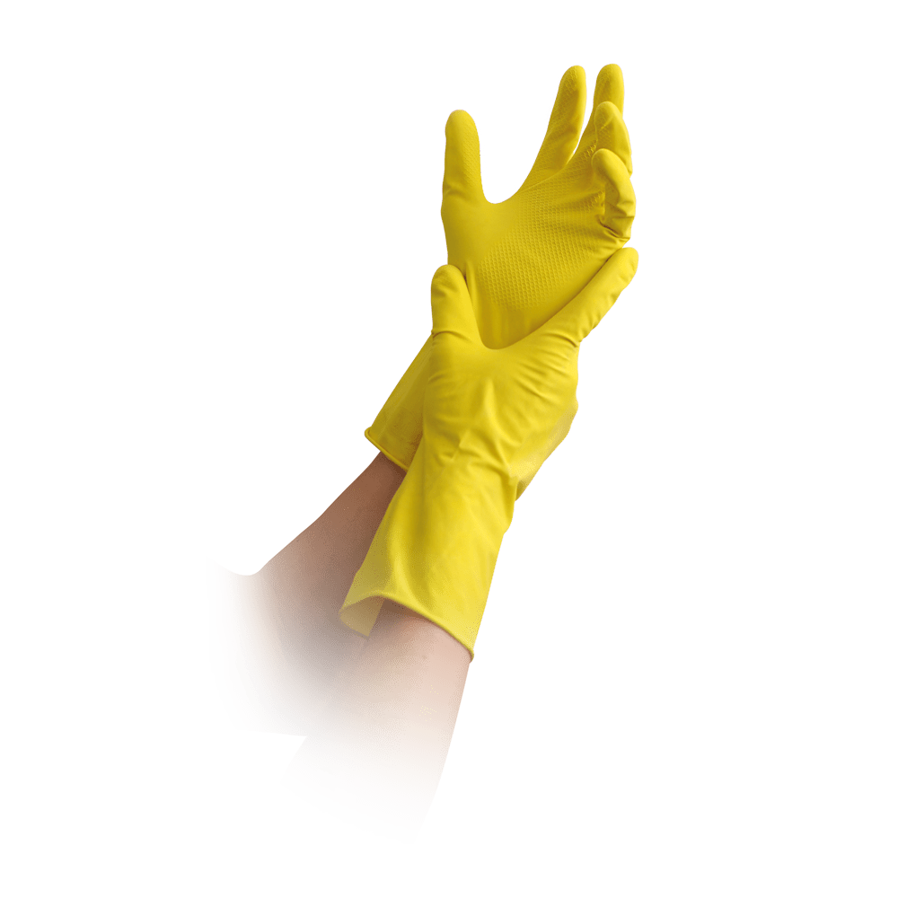 MaiMed-Haushaltshandschuhe easy touch, gelb
