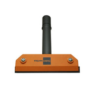 The TASKI vertica 20 cm nozzle from Diversey Deutschland GmbH & Co. OHG is an orange suction nozzle with a black handle designed for the vertica system; it is ideal for cleaning or scraping and is available in a single-pack (1 piece).