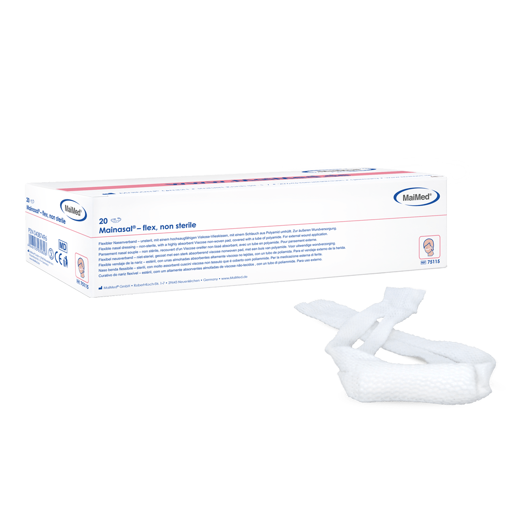 Mainasal-flex-unsteril Nasenverband | Box (20 Stück)