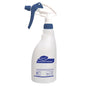 A white 0.5L trigger spray bottle with a blue spray head and cap from Diversey Deutschland GmbH & Co. OHG, labeled "Sprint Multiuso." Designed for multipurpose cleaning; the label includes symbols for usage instructions.