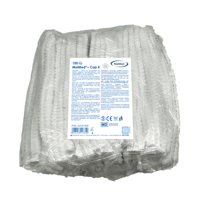 MaiMed-Cap K, clip cap made of PP, 100 pieces/bag