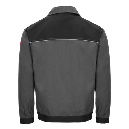 NITRAS MOTION TEX LIGHT, Arbeitsjacke, grau / schwarz