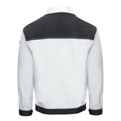 NITRAS MOTION TEX LIGHT, work jacket, white / gray