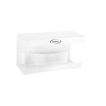 MaiMed- Wandhalter für Handschuhboxen mit Feder aus Acryl - Maße: 246x106x135mm - 1er | Packung (1 Stück)