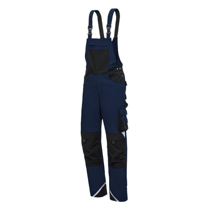NITRAS MOTION TEX PLUS, dungarees, navy blue / black