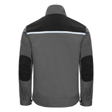NITRAS MOTION TEX PLUS, Arbeitsjacke, grau / schwarz
