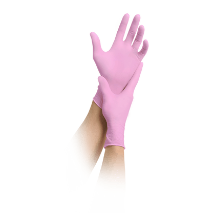 MaiMed-solution100 pink unsteril, puderfrei Latexfreier Handschuh, blau, 100St./Box