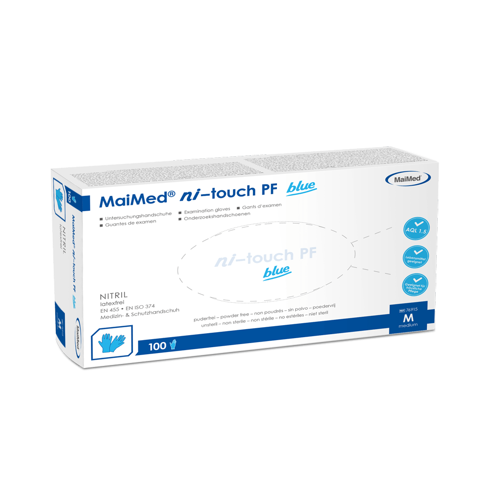 MaiMed ni-touch Einmal-Nitrilhandschuhe 100 St./Box